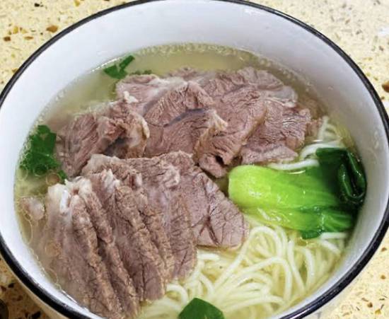 Beef Noodle Soup （ wheat noodle）卤牛肉面